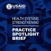 USAID Health Systems Strengthening Practice Spotlight: Outcome Harvesting